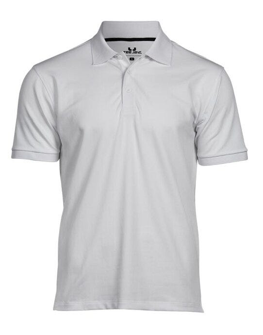 Tee Jays Men's Club Polo - White