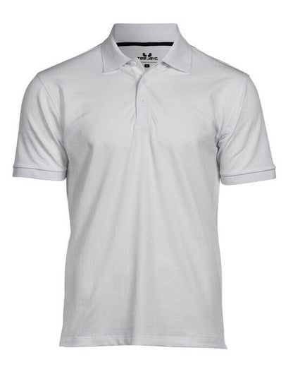 Tee Jays Men's Club Polo - White