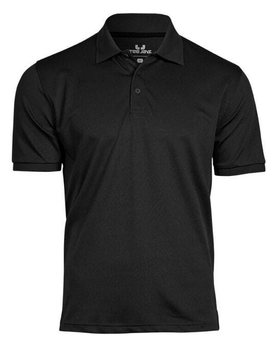 Tee Jays Men's Club Polo - Black