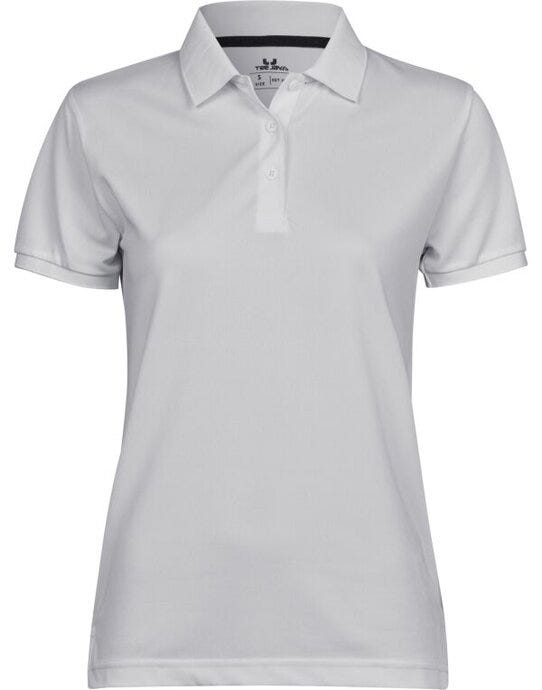 Tee Jays Ladies Club Polo - White