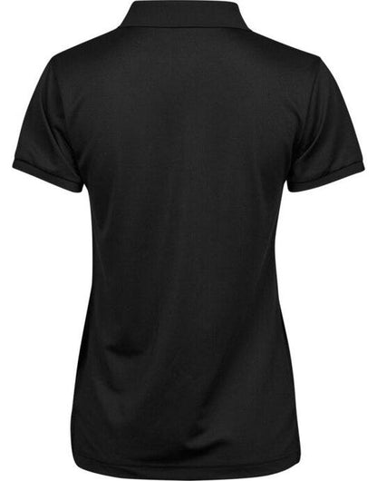 Tee Jays Ladies Club Polo - Black