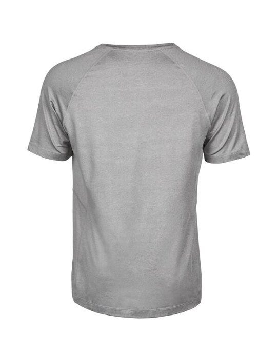 Tee Jays Mens CoolDry Tee - Grey Melange