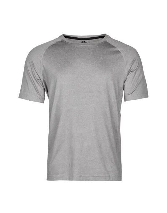 Tee Jays Mens CoolDry Tee - Grey Melange