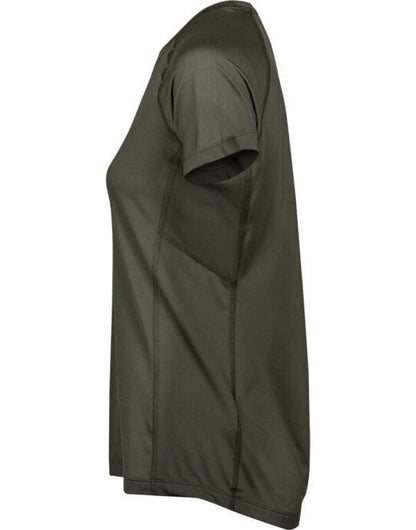 Tee Jays Ladies CoolDry Tee - Deep Green
