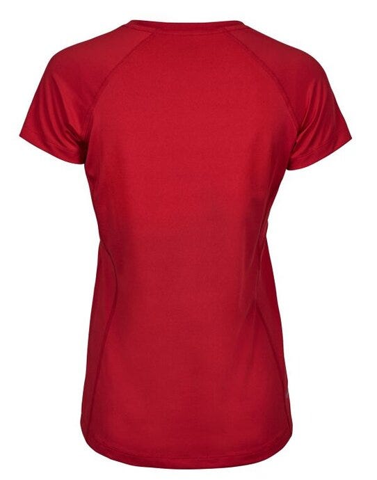 Tee Jays Ladies CoolDry Tee - Red