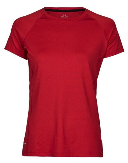 Tee Jays Ladies CoolDry Tee - Red