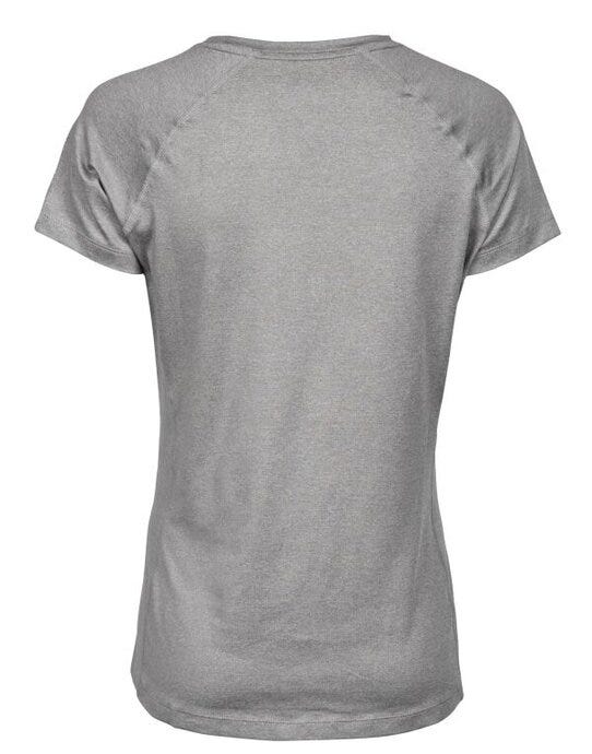 Tee Jays Ladies CoolDry Tee - Grey Melange