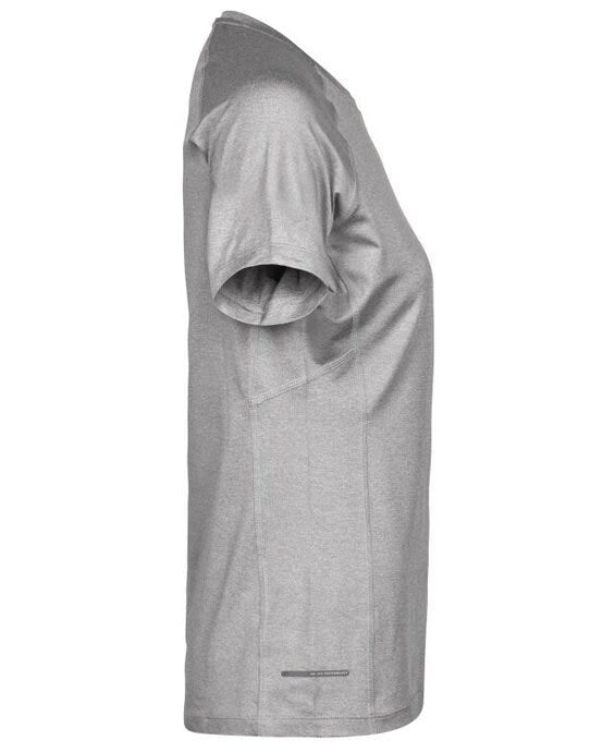 Tee Jays Ladies CoolDry Tee - Grey Melange