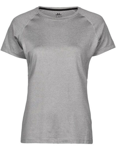 Tee Jays Ladies CoolDry Tee - Grey Melange