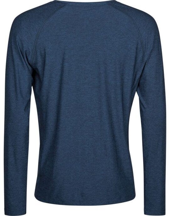 Tee Jays Long Sleeve Cooldry Tee - Navy Melange