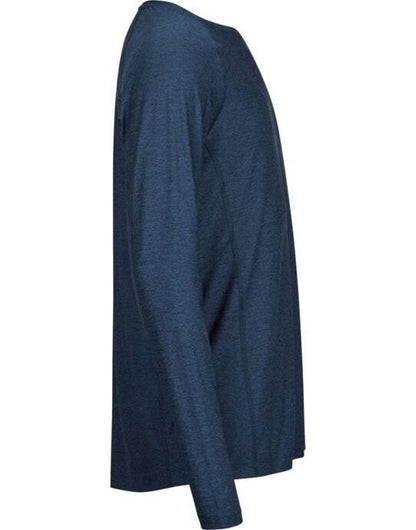 Tee Jays Long Sleeve Cooldry Tee - Navy Melange