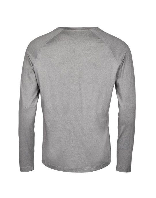 Tee Jays Long Sleeve Cooldry Tee - Grey Melange