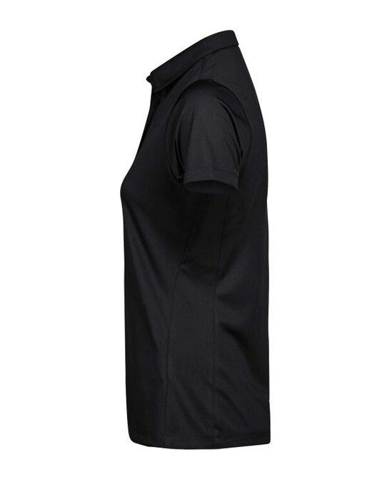 Tee Jays Ladies Luxury Sport Polo - Black