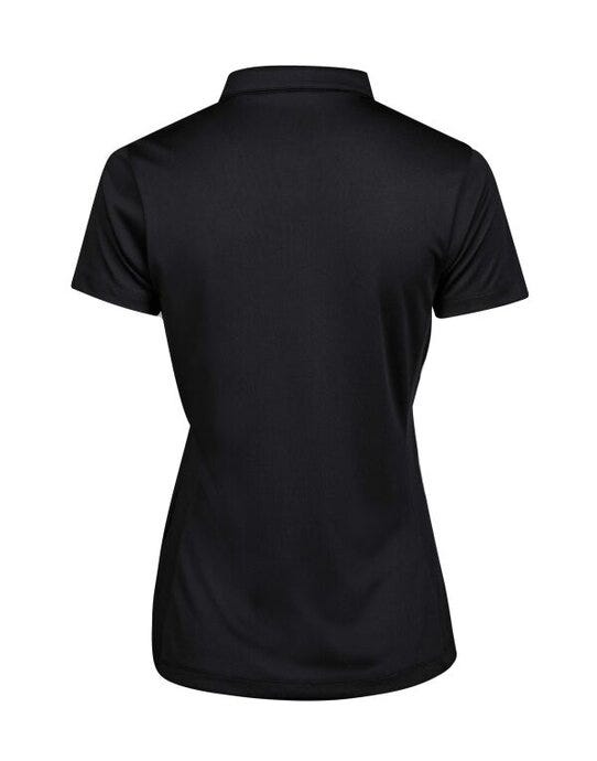 Tee Jays Ladies Luxury Sport Polo - Black