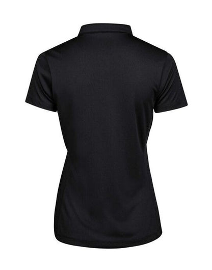 Tee Jays Ladies Luxury Sport Polo - Black