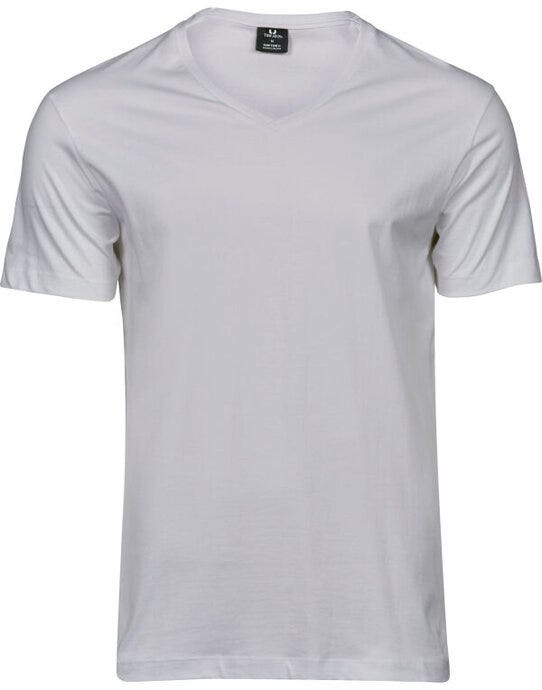 Tee Jays Fashion V-Neck Sof Tee - White