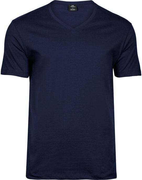 Tee Jays Fashion V-Neck Sof Tee - Navy