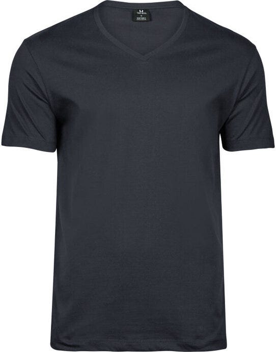 Tee Jays Fashion V-Neck Sof Tee - Dark Grey