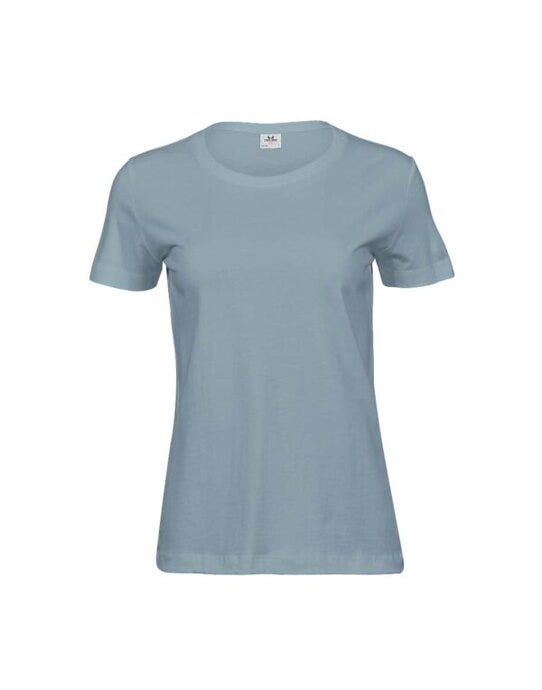Tee Jays Ladies Fashion Sof-Tee - Misty Blue