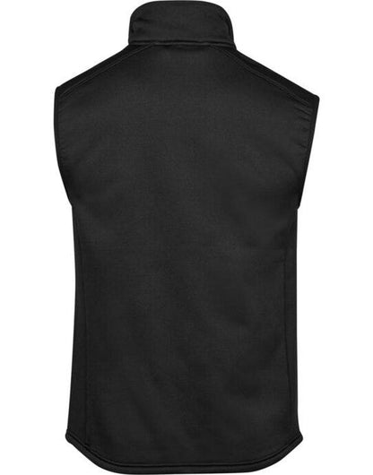 Tee Jays Mens Stretch Fleece Bodywarmer - Black