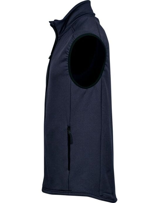 Tee Jays Mens Stretch Fleece Bodywarmer - Navy