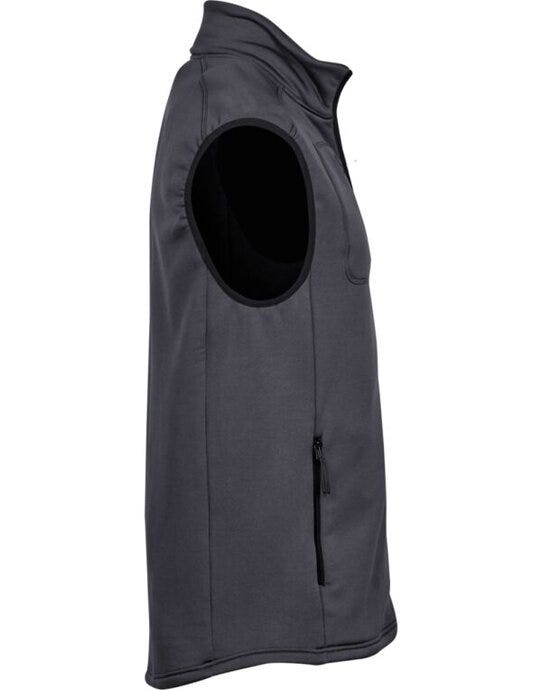 Tee Jays Mens Stretch Fleece Bodywarmer - Dark Grey