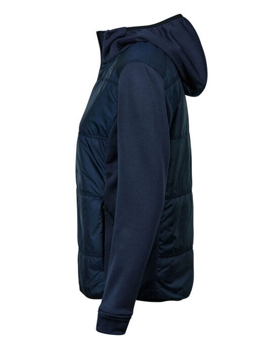 Tee Jays Womens Hybrid-Stretch Jacket - Navy/Navy