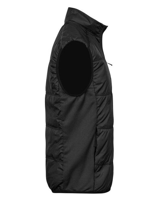 Tee Jays Hybrid-Stretch Bodywarmer - Black/Black