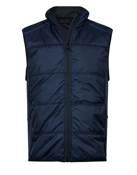 Tee Jays Hybrid-Stretch Bodywarmer - Navy/Navy