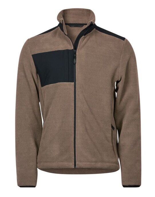 Tee Jays Mountain Fleece - Clay/Black