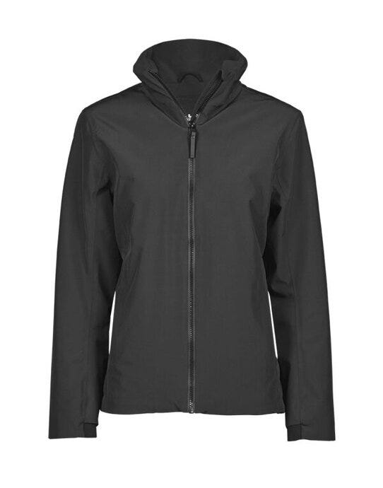 Tee Jays Ladies All Weather Jacket - Black