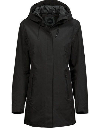Tee Jays Womens All Weather Parka - Black
