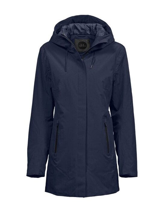 Tee Jays Womens All Weather Parka - Deep Navy