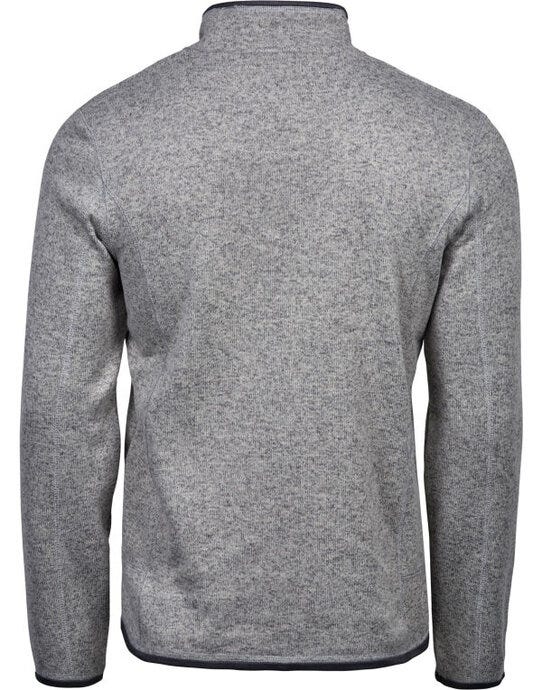 Tee Jays Mens Outdoor Fleece - Grey Melange