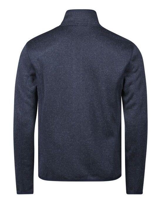Tee Jays Mens Outdoor Fleece - Navy Melange
