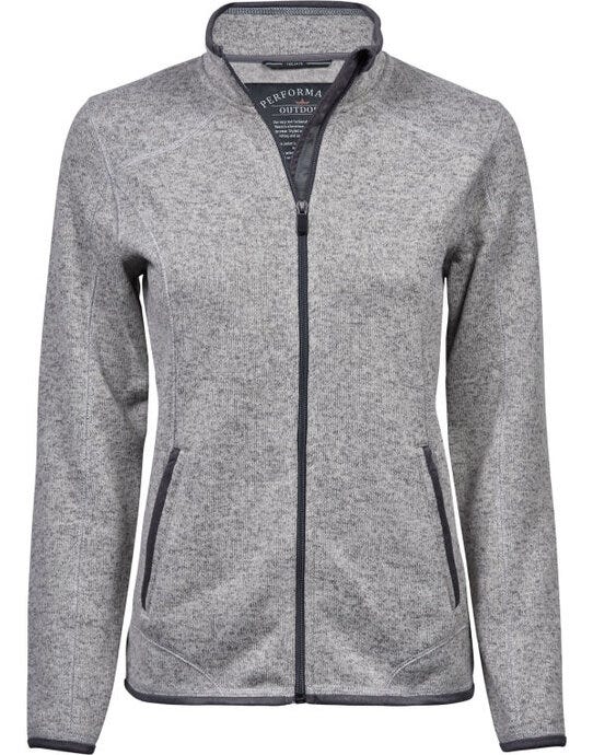 Tee Jays Ladies Outdoor Fleece - Grey Melange