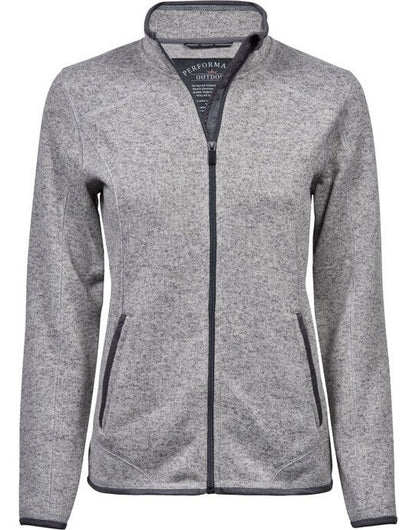Tee Jays Ladies Outdoor Fleece - Grey Melange