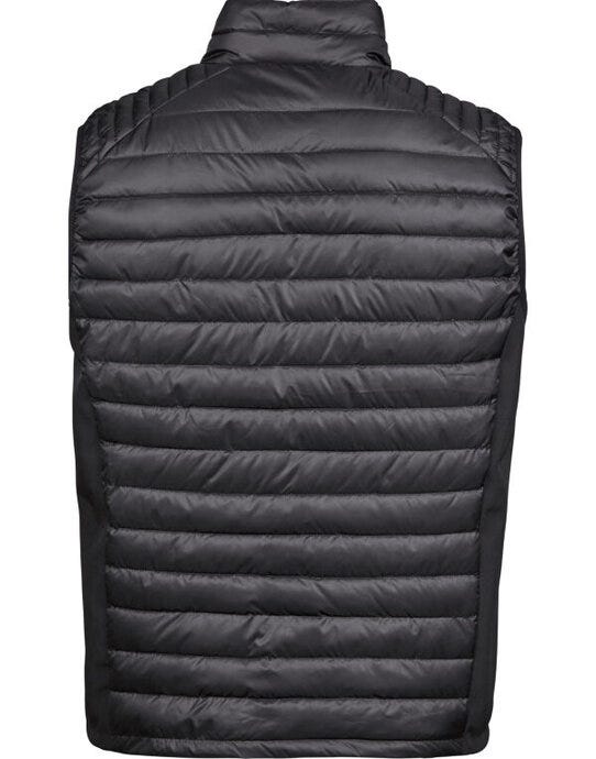 Tee Jays Mens Crossover Bodywarmer - Black/Black
