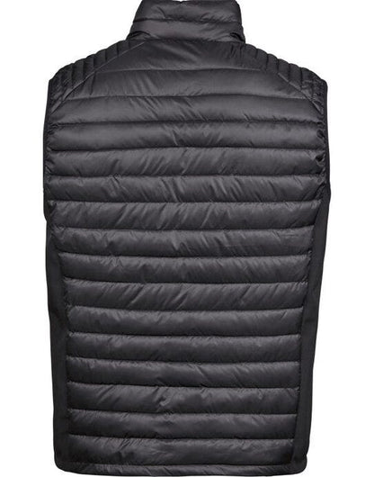Tee Jays Mens Crossover Bodywarmer - Black/Black