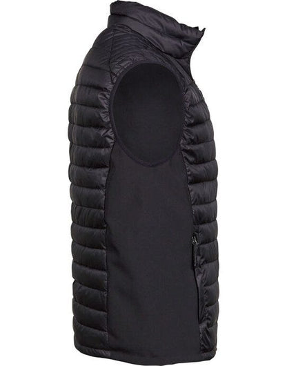 Tee Jays Mens Crossover Bodywarmer - Black/Black
