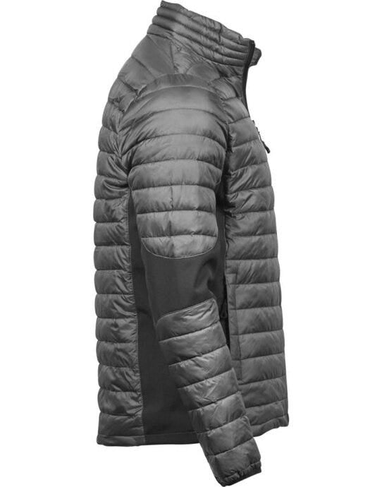 Tee Jays Mens Crossover Jacket - Space Grey/Black