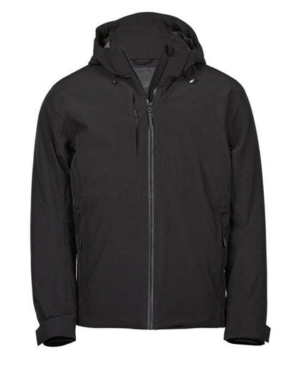 Tee Jays Mens All Weather Winter Jacket - Black