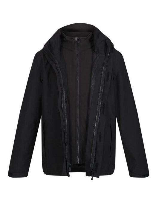 Regatta Professional Regatta Mens Kingsley 3 in 1 Jacket - Black