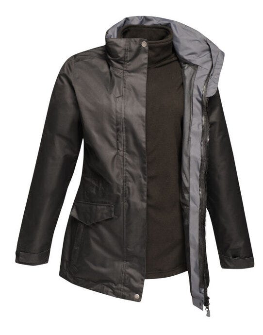 Regatta Professional Regatta Womens Benson III 3 In 1 Jacket - Black