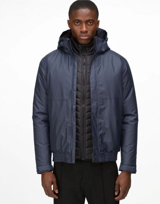 Regatta Professional Regatta Mens Blockade Waterproof Jacket - Navy