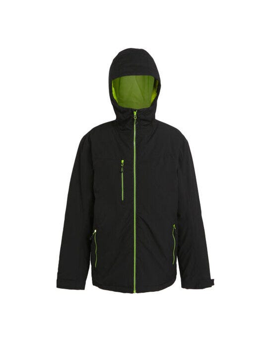 Regatta Professional Regatta Navigate WP Insulated Jacket - Black/Lime