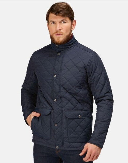 Regatta Professional Regatta Mens Tyler Quilted Jacket - Navy