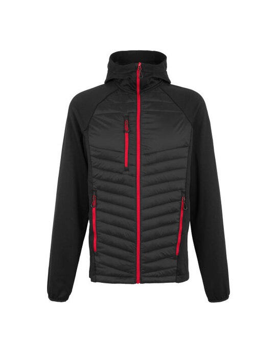 Regatta Professional Regatta Men's Navigate Hybrid Jacket - Black/Classic Red