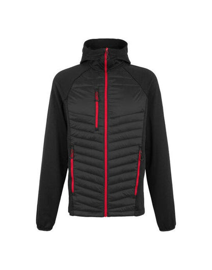Regatta Professional Regatta Men's Navigate Hybrid Jacket - Black/Classic Red