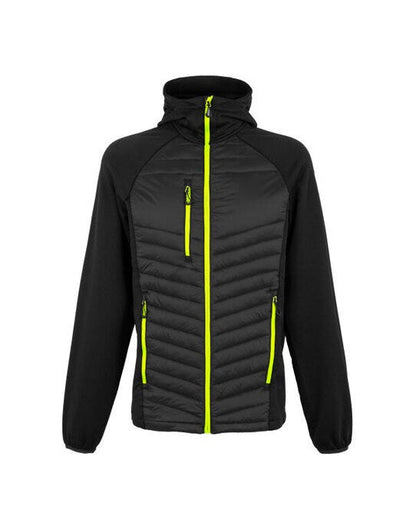 Regatta Professional Regatta Men's Navigate Hybrid Jacket - Black/Lime